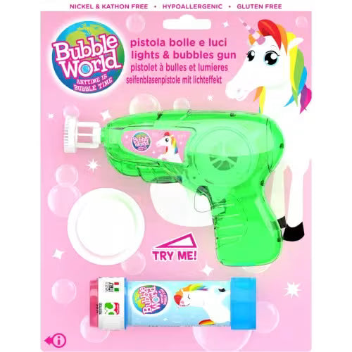 Bubble World - Unicorn Bubble Gun - Medium
