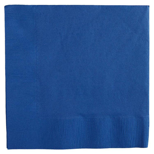 Navy Blue  – 20 PCS, Soft Disposable Party Napkins, Elegant & Absorbent for Birthdays, Events & Celebrations مناديل نيلي – 20 قطعة، مناديل حفلات ناعمة للاستعمال مرة واحدة، أنيقة وعملية للمناسبات