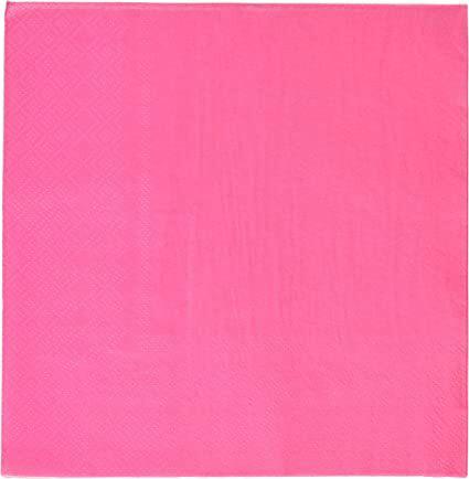 Fuchsia Napkins – 20 PCS, Soft Disposable Party Napkins, Elegant & Absorbent for Birthdays, Events & Celebrations مناديل فوشي – 20 قطعة، مناديل حفلات ناعمة للاستعمال مرة واحدة، أنيقة وعملية للمناسبات