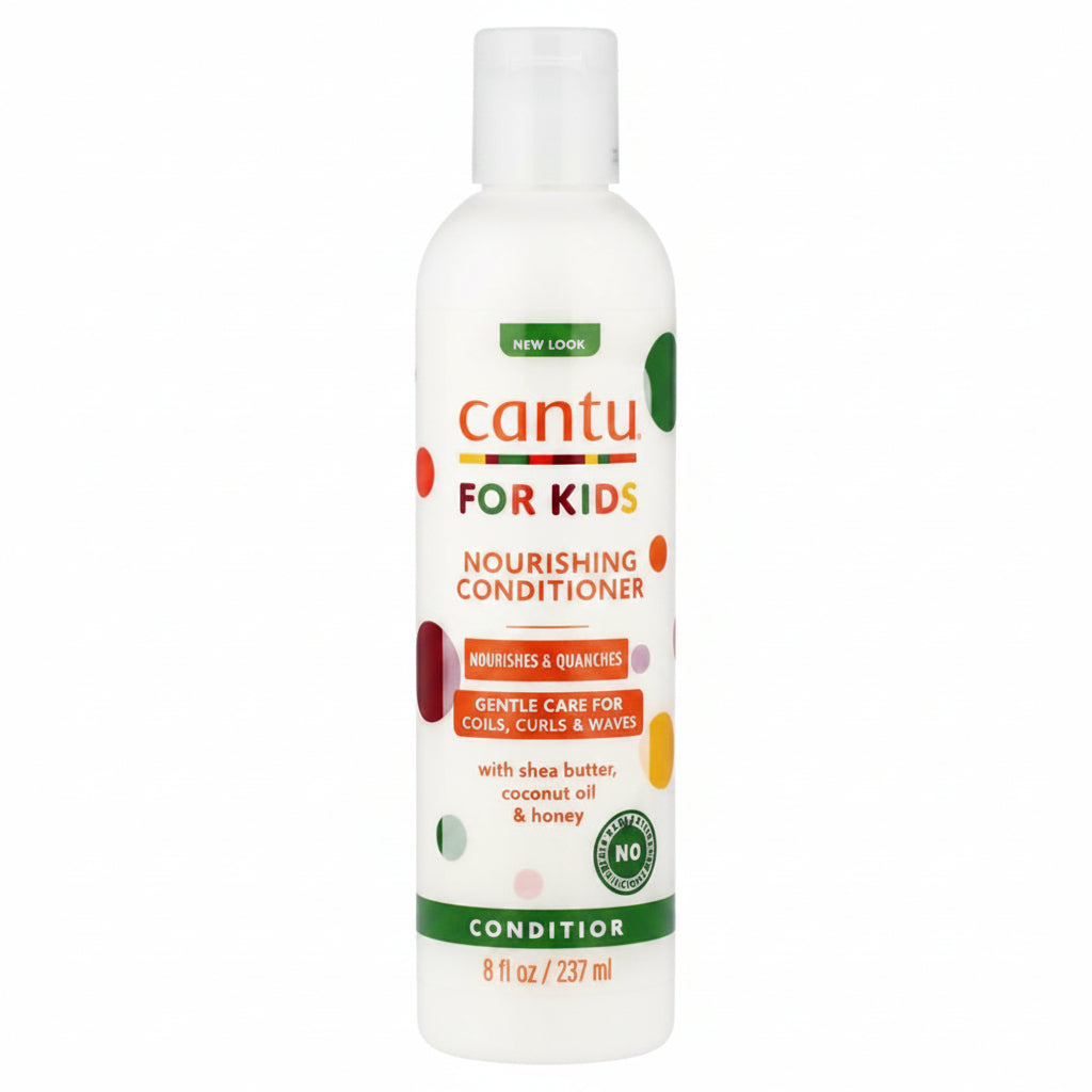 بلسم كانتو للأطفال لتغذية الشعر المجعد والمموج بزبدة الشيا وزيت جوز الهند والعسل Cantu for Kids Nourishing Conditioner for Curls, Coils & Waves with Shea Butter, Coconut Oil & Honey