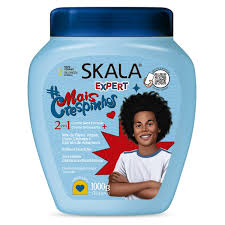 كريم علاج سكالـا إكسبيرت Mais Crespinhos للشعر المجعد – ترطيب وتغذية وتعريف التموجات Skala Expert Mais Crespinhos Treatment Cream – Moisturizing & Curl Definition for Curly Hair