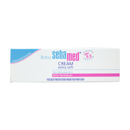كريم سيباميد بيبي اكسترا سوفت للبشرة الحساسة مع بانثينول – ترطيب وحماية فائقة للأطفال Sebamed Baby Cream Extra Soft for Delicate Skin with Panthenol – Intensive Moisturizing & Protection