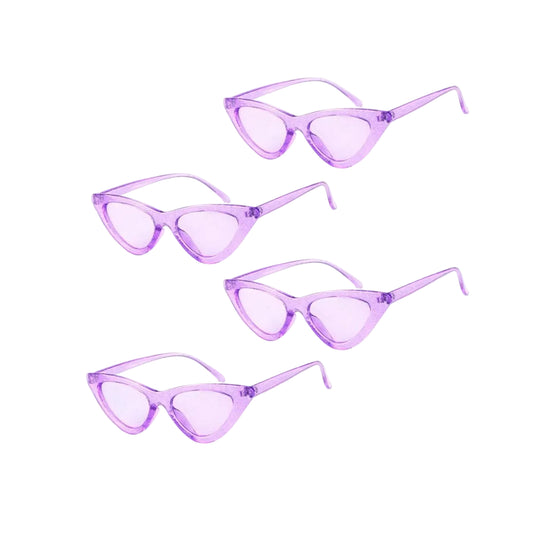 Purple Heart Glasses – 1 PCS, Fun  Party Eyewear, Stylish Photo Booth & Celebration Accessory for Events & Birthdays نظارات بنفسجي – قطعة واحدة، نظارات حفلات بشكل قلب، إكسسوار تصوير ومناسبات أنيق ومرح