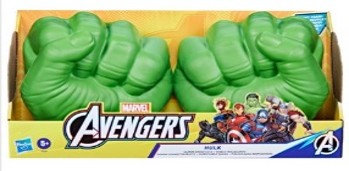 AVN HULK GAMMA SMASH FISTS Kids Role Play Toy | Action & Superhero Fun  قبضات هالك غاما سماش – لعبة تنكرية للأطفال | متعة وأكشن الأبطال الخارقين