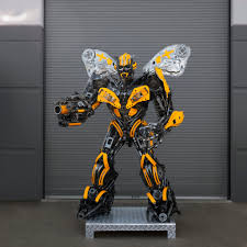 Metal Art - BumbleBee Inspired Recycled Metal Sculpture