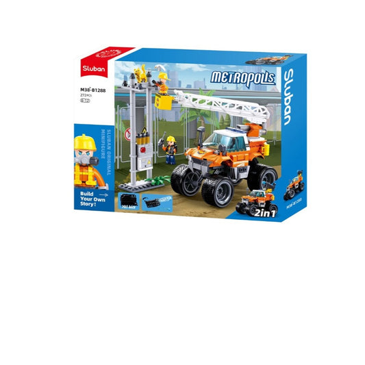 Metropolis-Rescue Vehicle(Pull back) 272pcs