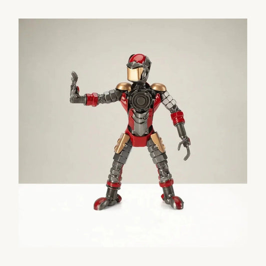 Metal Art - 7.5 Iron Man Inspired Recycled Metal Sculpture