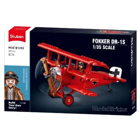 ModelBricks-1/35 FOKKER DR-1S 281pcs