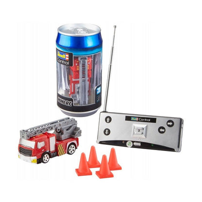 Rc Mini Fire Truk In Can Rechargable