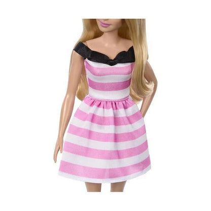 Barbie 65 Th Annv Fashion Doll Blonde Hair & Acc.