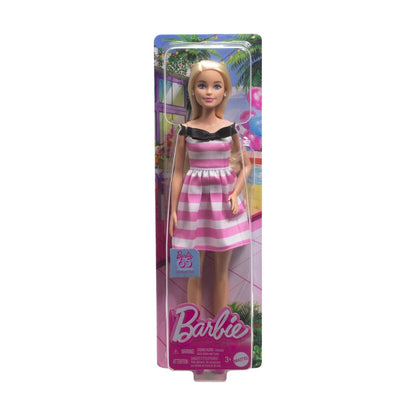 Barbie 65 Th Annv Fashion Doll Blonde Hair & Acc.