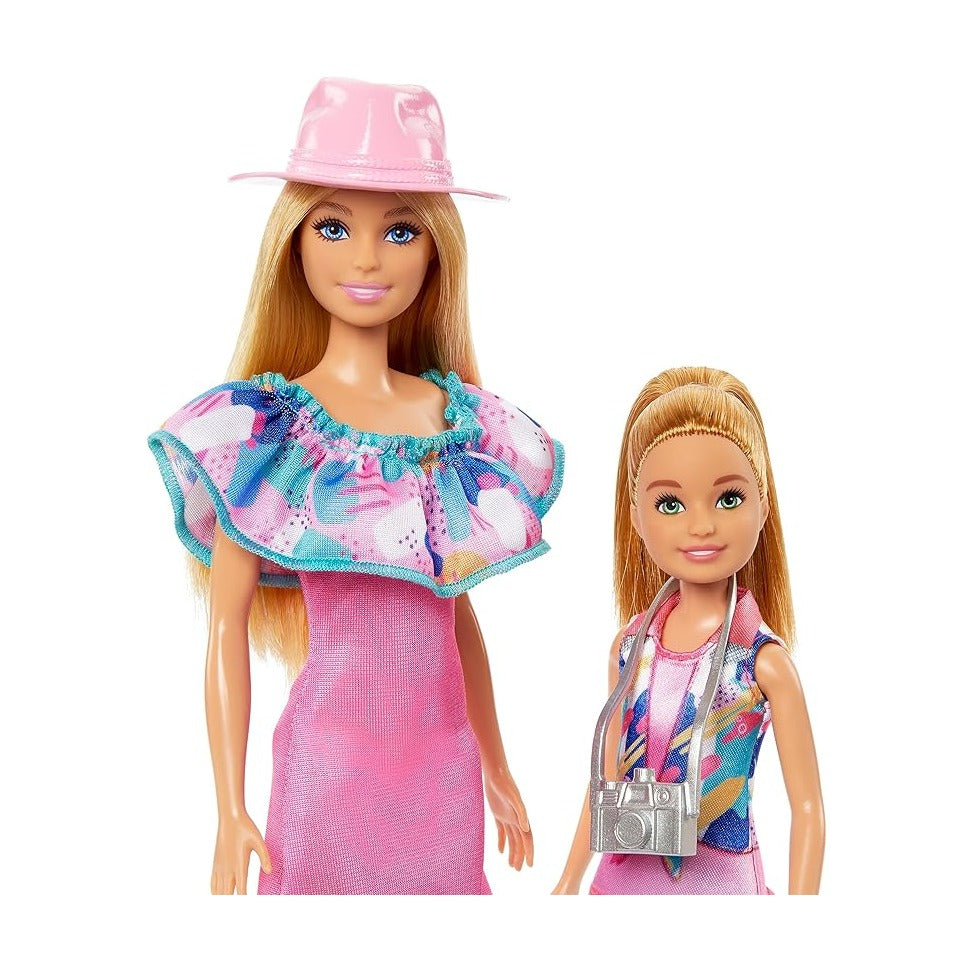 Barbie And Stacie Doll Set With 2 Pet Dogs