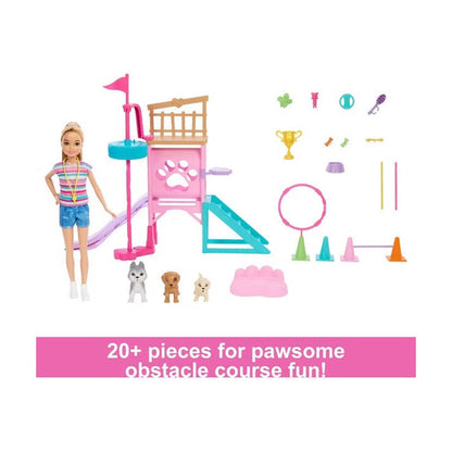 Barbie And Stacie To The Rescue Puppy Playground Playset