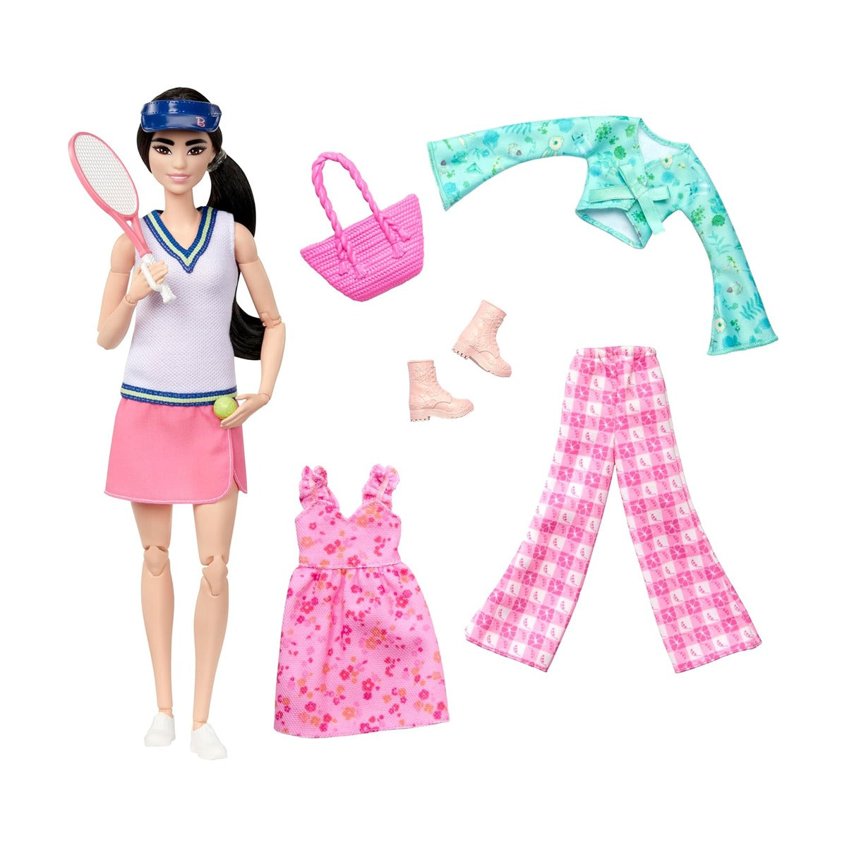 Barbie Career Tennis Player Doll With Racket And Ball