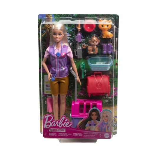 Barbie Careers Animal Rescue & Recovery Doll Playset