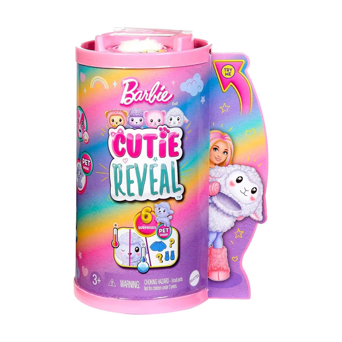 Barbie Chelsea Cutie Reveal Cozy Cute Tees Series Lamb Doll