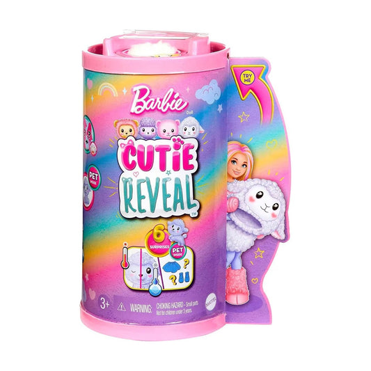 Barbie Chelsea Cutie Reveal Cozy Cute Tees Series Lamb Doll