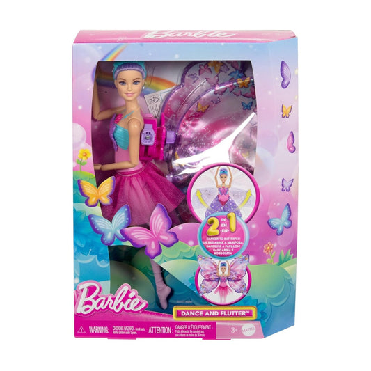 Barbie Dance & Flutter Doll With 2 In 1 Transformation