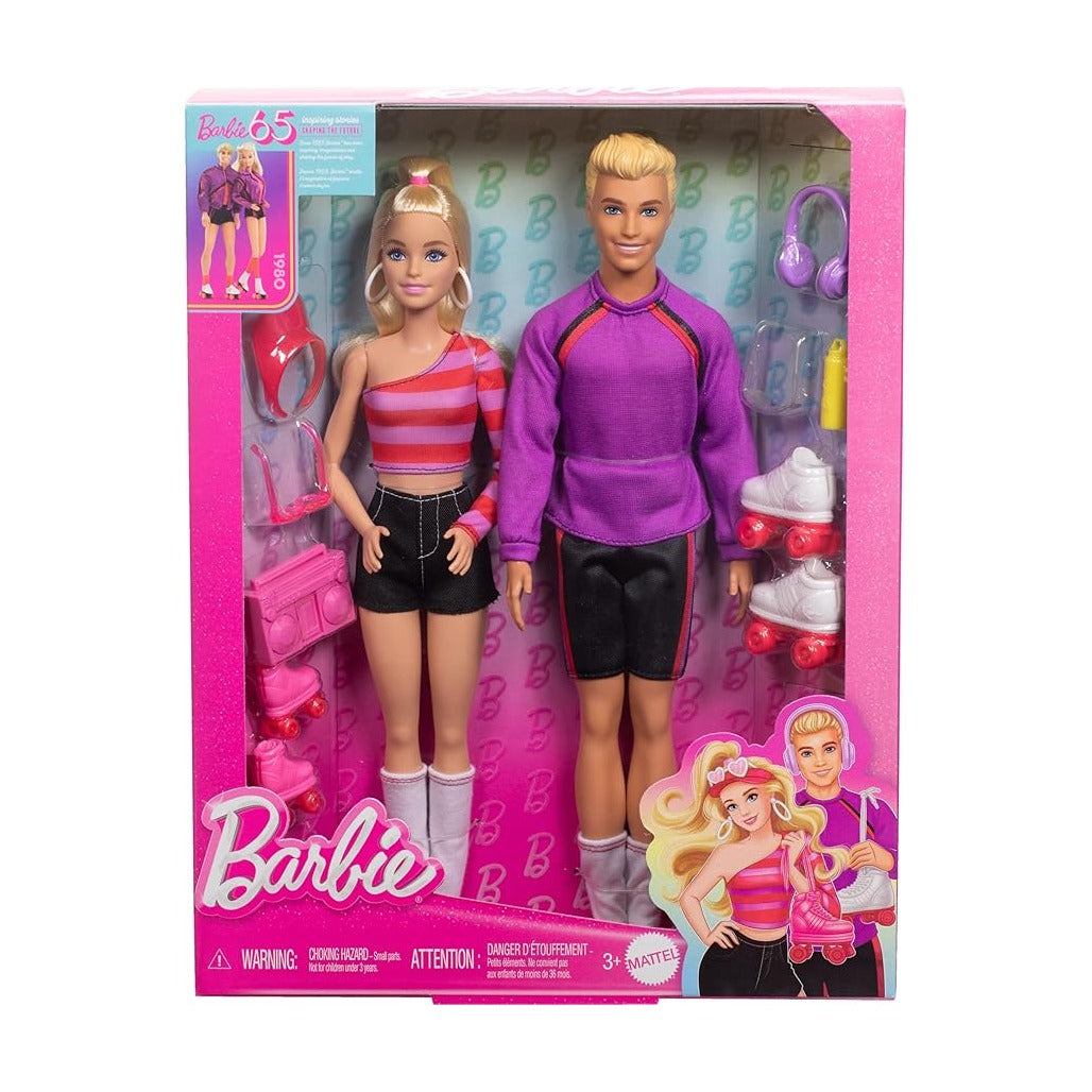 Barbie Fashionistas Set & Ken Fashion Dolls 65 Th Annv