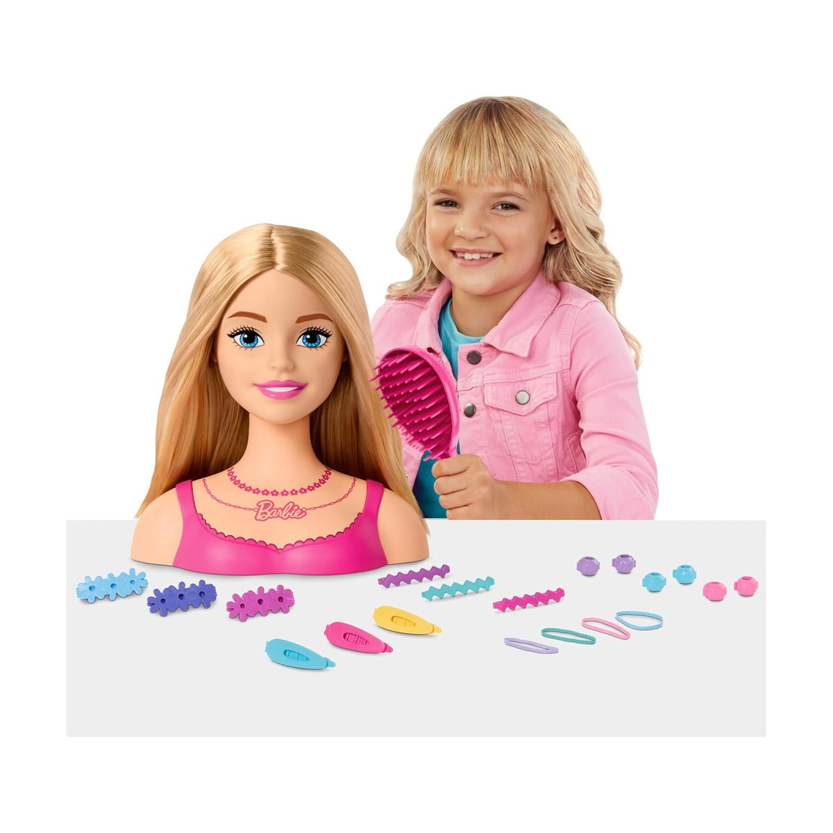 Barbie Styling Head & Acc. Blonde Hair