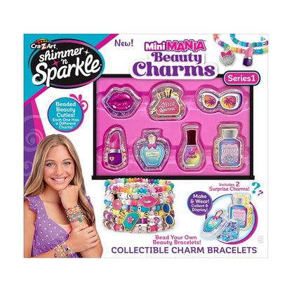 CraZart Shimmer N Sparkle Mini Mania Beauty Charms Bracelet