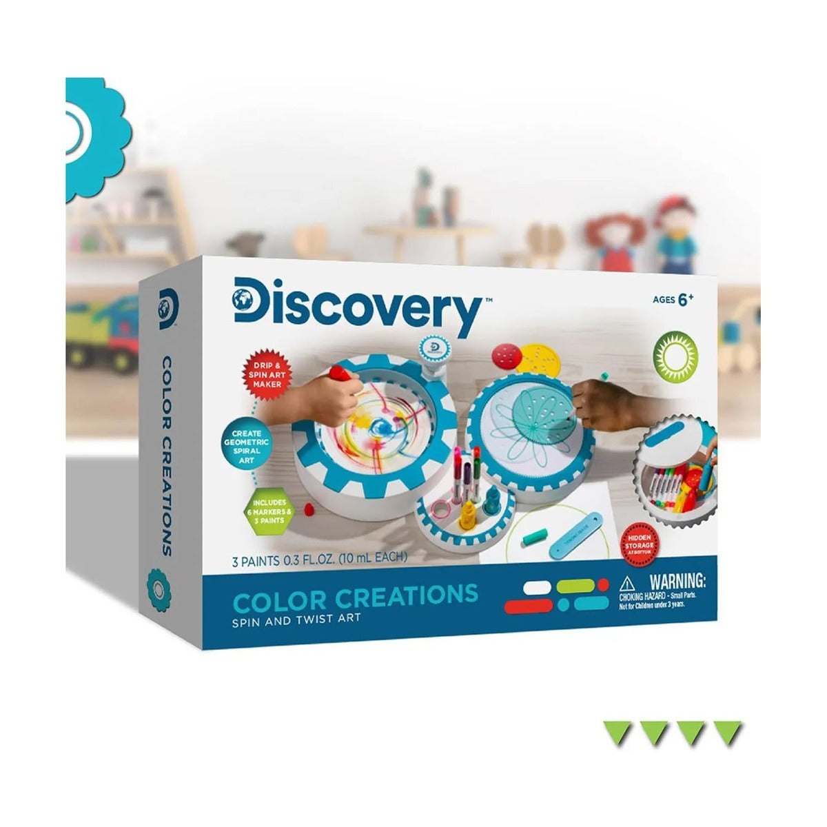 Discovery Toy - Spiral And Spin Art Station