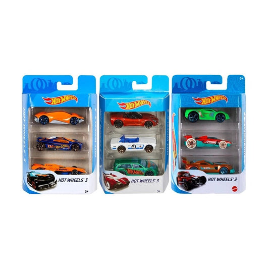 Hw Ess Bsc 3 Car Pack