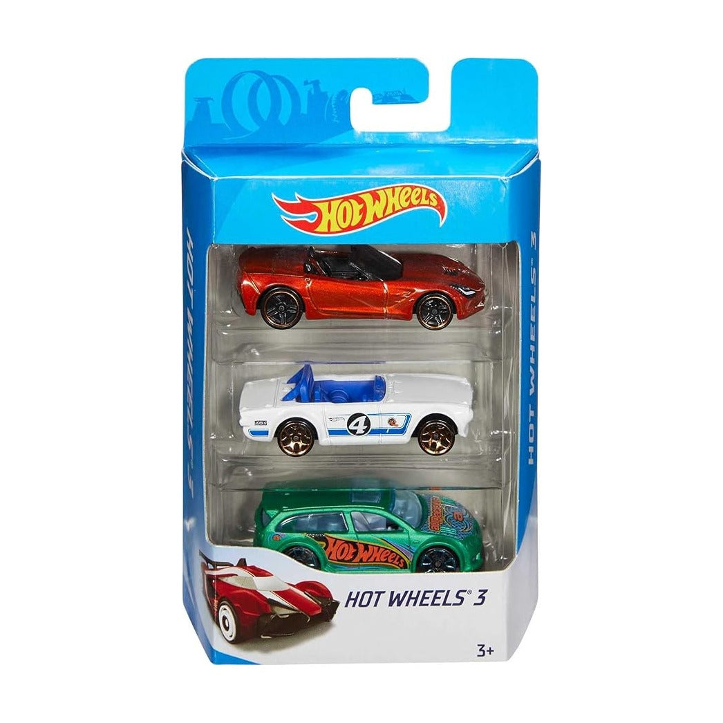 Hw Ess Bsc 3 Car Pack