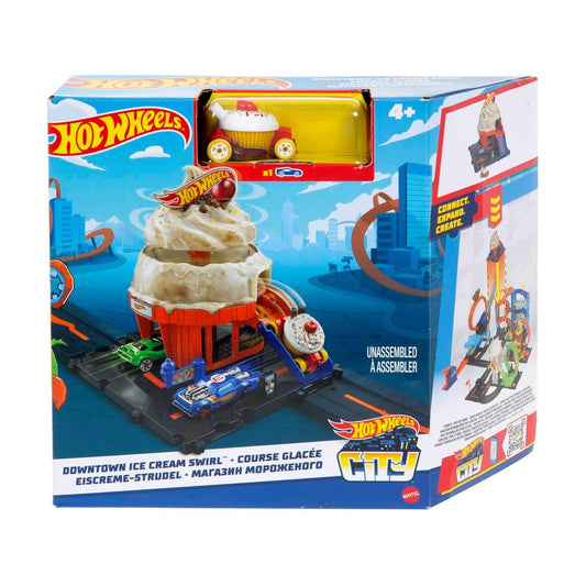 Hot Wheels City Downtown Ice Cream Shop
