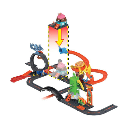 Hot Wheels City Downtown Ice Cream Swirl
