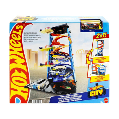 Hot Wheels City Transforming Race Tower