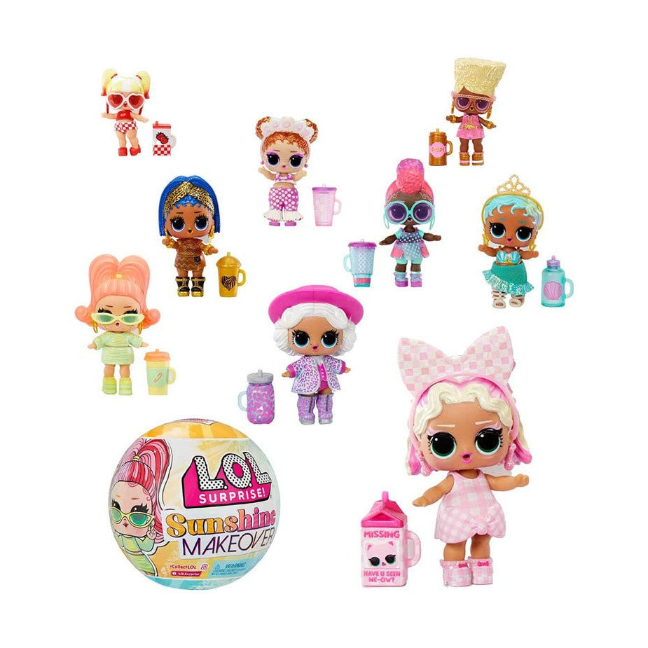 L.O.L. Surprise Sunshine Makeover Doll 12 pcs Pdq