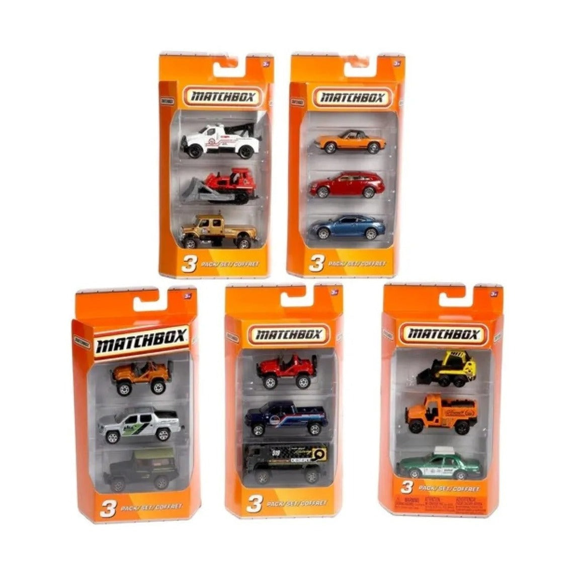 Matchbox Cars 3-Pack