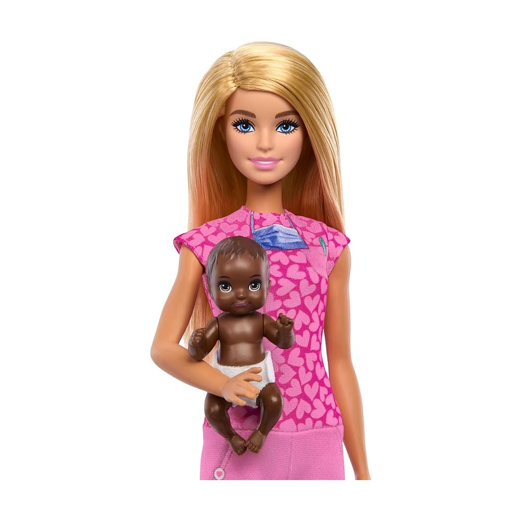 Mattel Brb New Nrtg Bby Dctr Wht