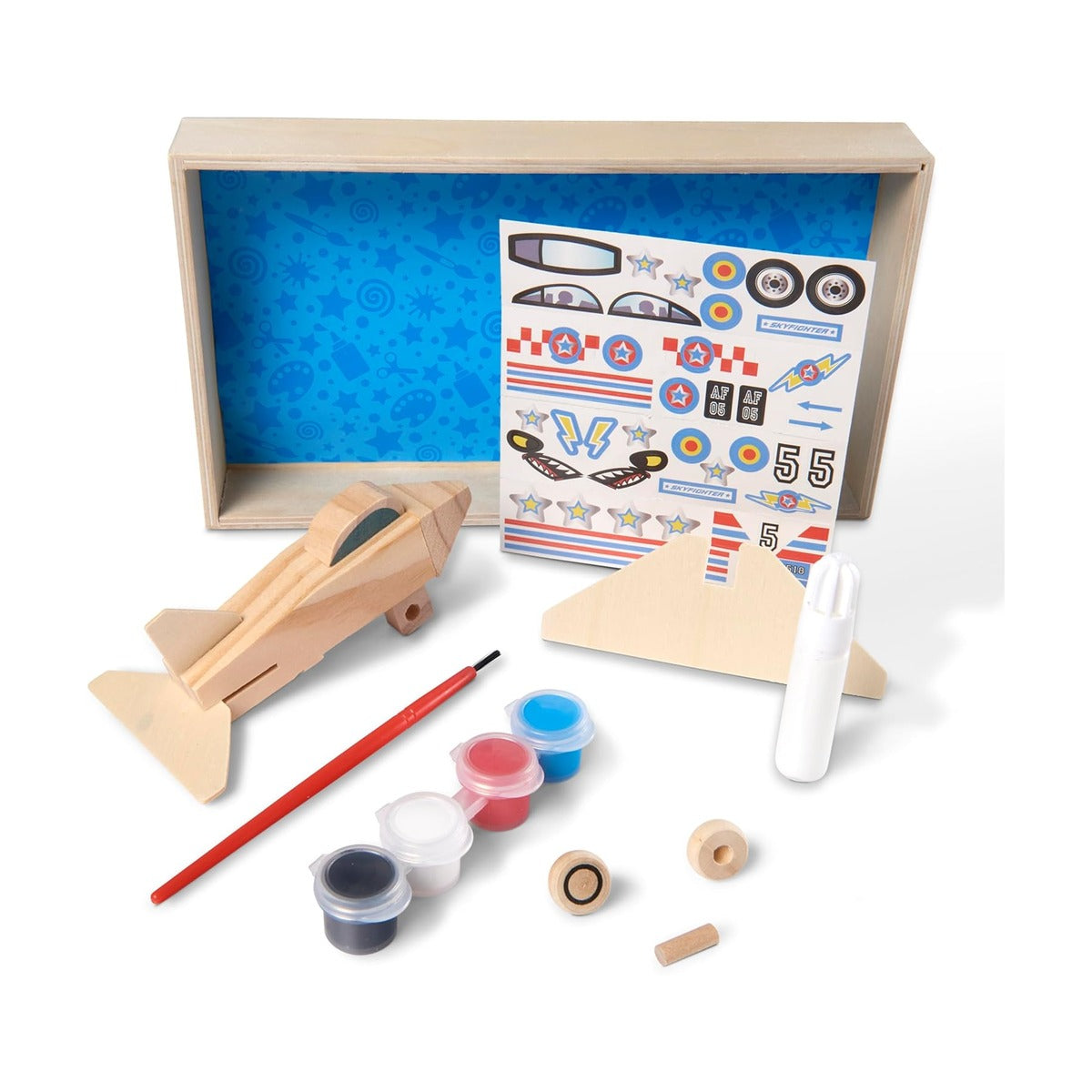 Melissa & Doug - Decorate Your Own Wooden Plane