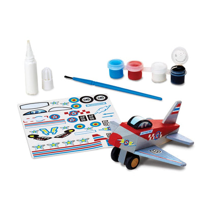 Melissa & Doug - Decorate Your Own Wooden Plane