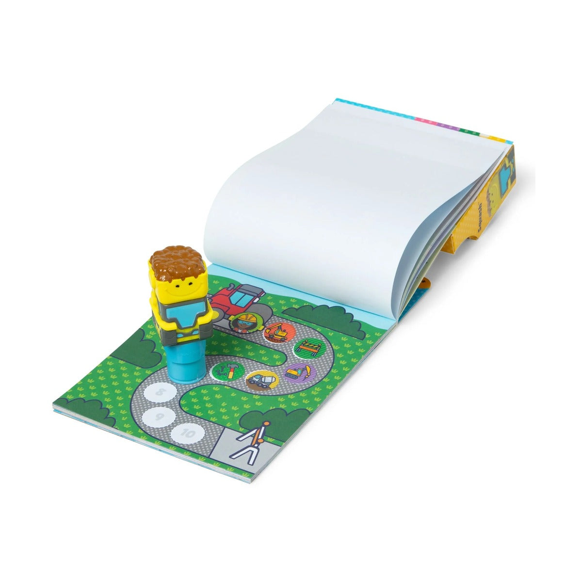Melissa & Doug Sticker Wow Activity Pad & Sticker Stamper Bu