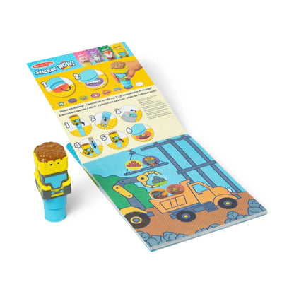 Melissa & Doug Sticker Wow Activity Pad & Sticker Stamper Bu