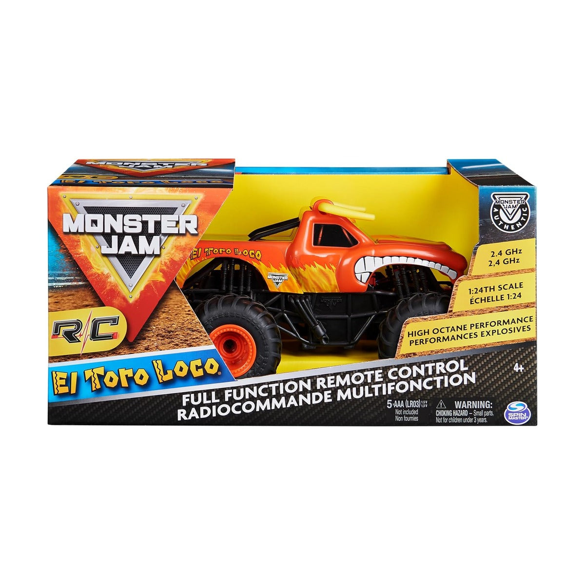 Monster Jam Rc 124 El Toro Loco