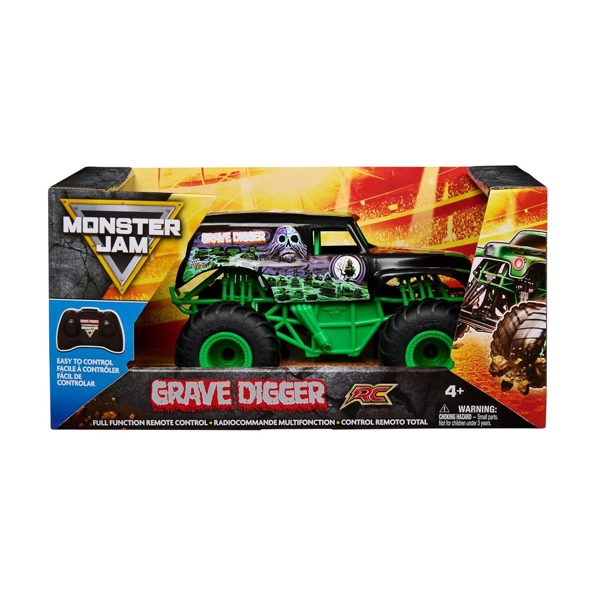 Monster Jam Rc 124 Grave Digger