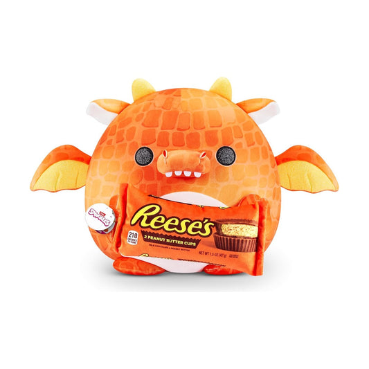 Snackles Felix The Dragon Holding Plush Reese S