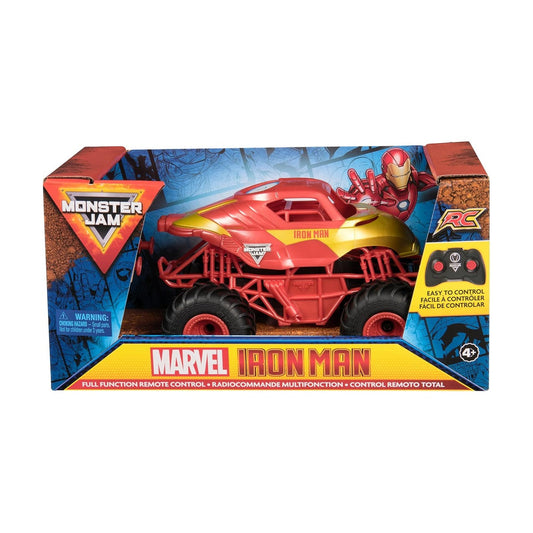 Spin Master Monster Jam Marvel Iron Man Rc Monster Truck