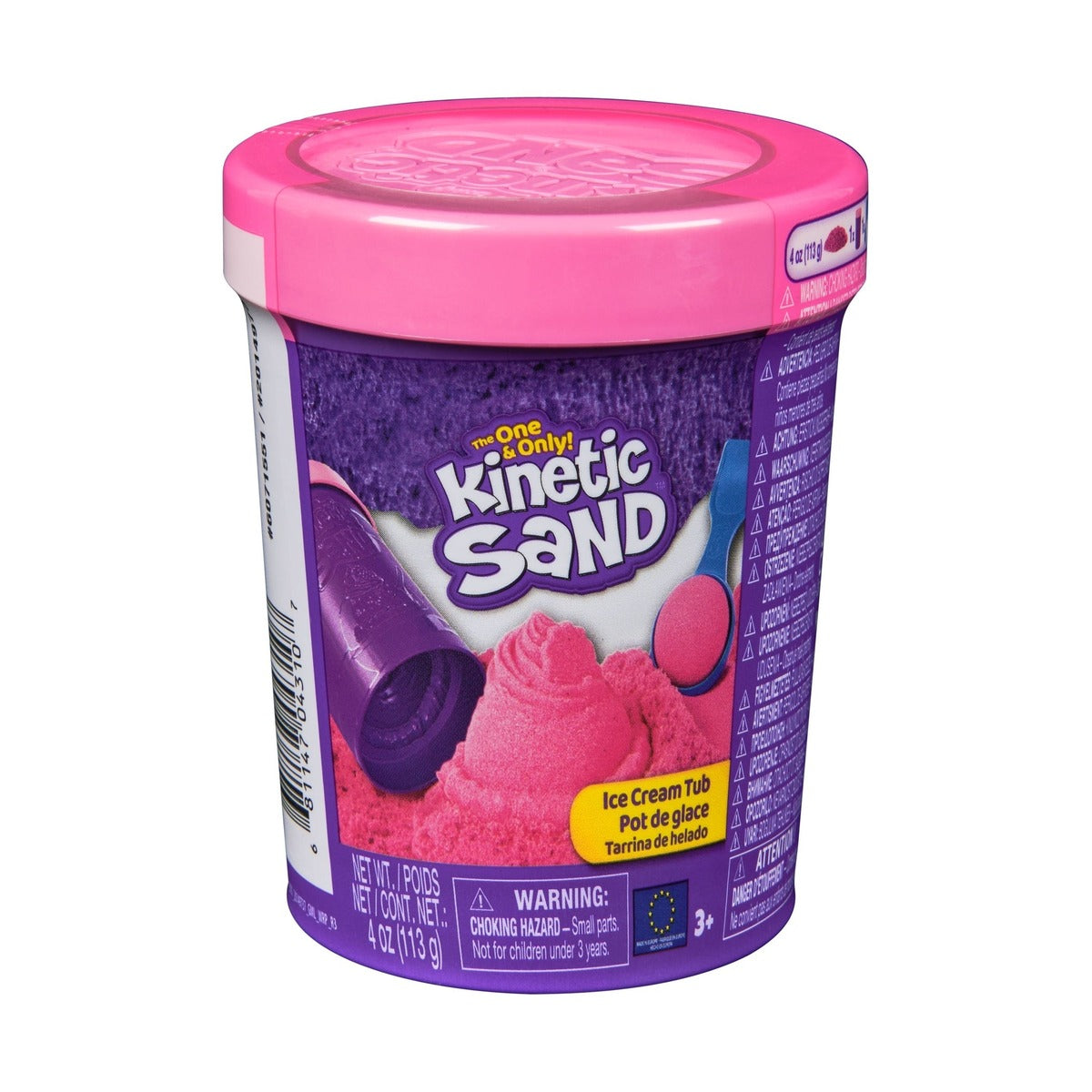 Kinetic Sand Ice Cream Tub.CDU