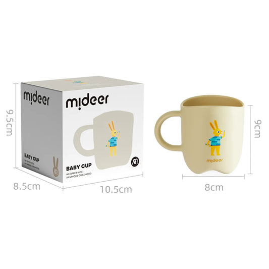 Mideer - Kids Toothbrush Cup - Forest Brown - Age 2+ | ميدير - كوب فرشاة أسنان للأطفال - بني - العمر 2+
