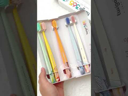Toothbrush Flp Twigo 365 / 4 Seasons - 5pcs طقم فرشاة أسنان Flipper Twigo 365 – 4 فصول (5 قطع)