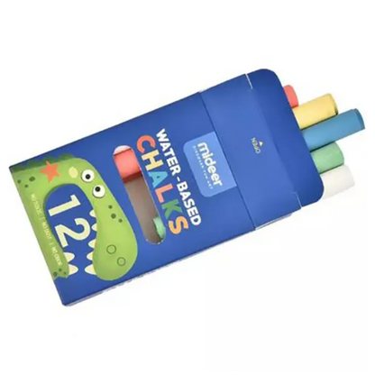 Mideer Multifunctional Palm Oil Chalk - Dinosaur - Age 4+ | ميدير - طباشير زيتية متعددة الاستخدامات - ديناصور - العمر 4+