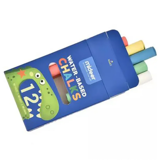 Mideer Multifunctional Palm Oil Chalk - Dinosaur - Age 4+ | ميدير - طباشير زيتية متعددة الاستخدامات - ديناصور - العمر 4+