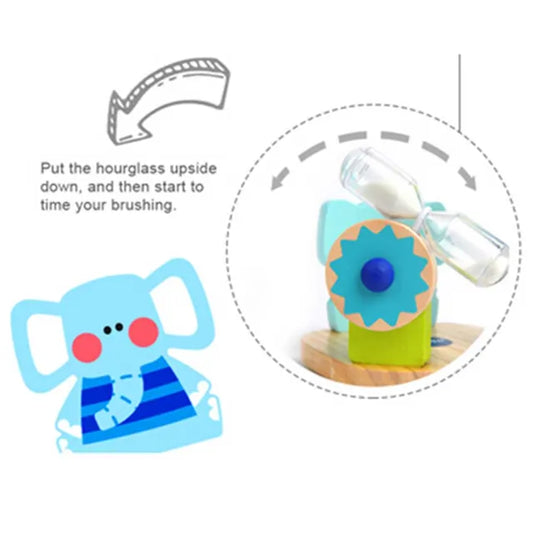 Mideer - Baby Tina Toothbrush Timer - Age 3+ | ميدير - مؤقت بيبي تينا لفرشاة الأسنان - العمر 3+