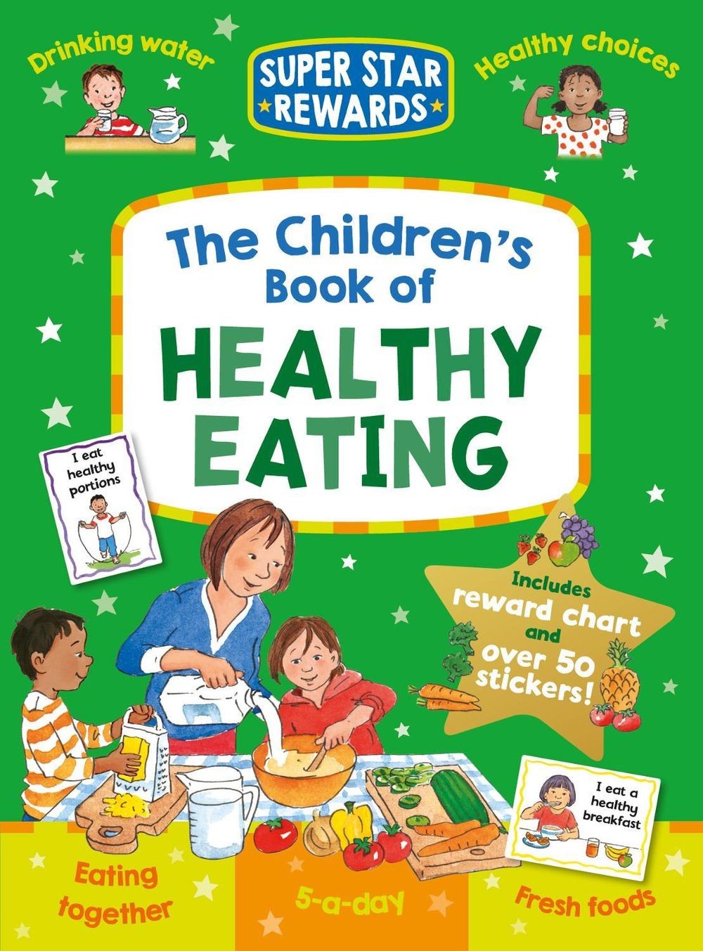 The Children's Book of Healthy Eating by Jo Stimpson (English)  Book