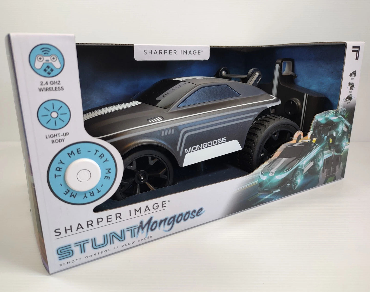 Toy RC STUNT MONGOOSE LED